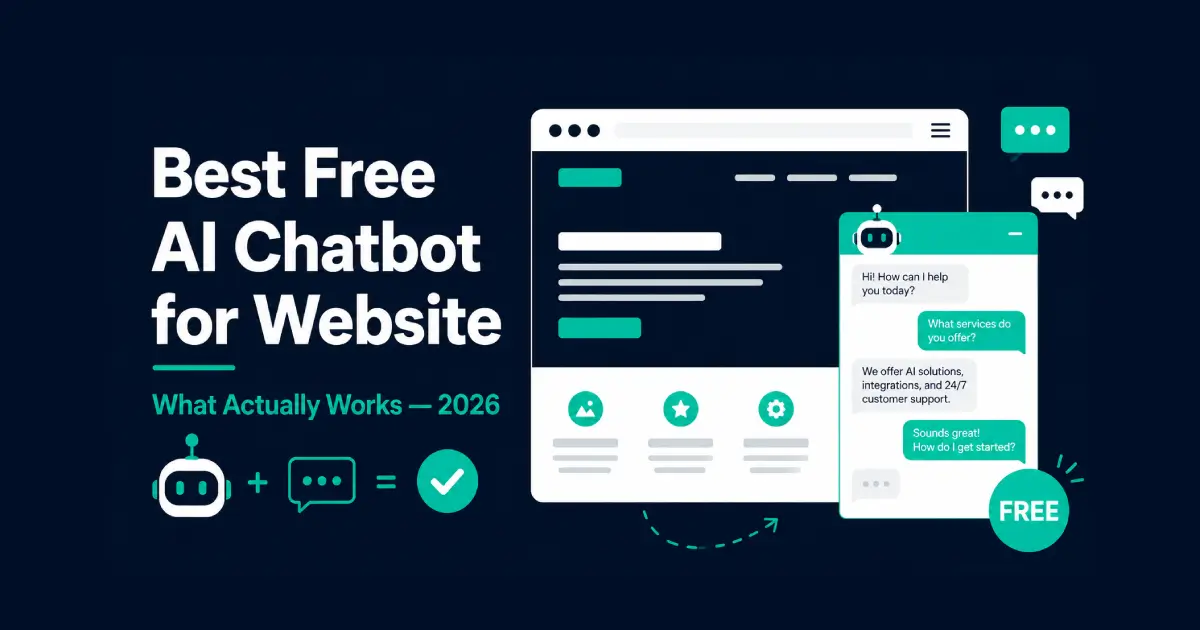 best-free-ai-chatbot-for-website-2026