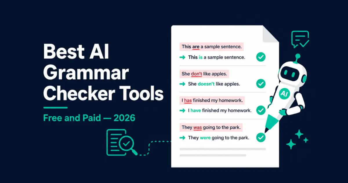 Best Free AI Grammar Checker Tools in 2026