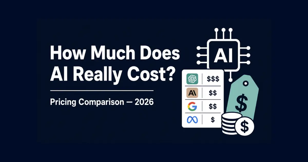 How Much Does AI Really Cost Pricing Comparison