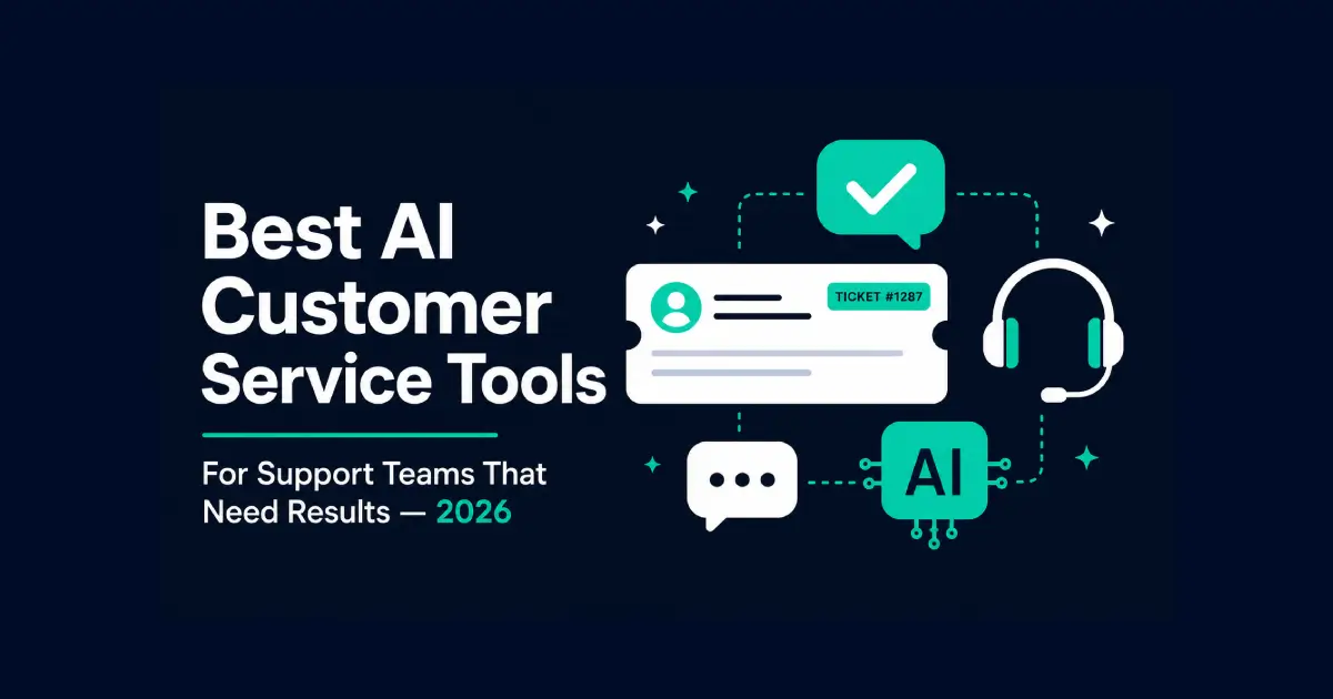 best AI customer service tools 2026
